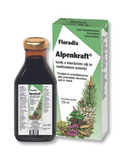 Alpenkraft tonik z eteričnimi olji in rastlinskimi izvlečki 250 ml