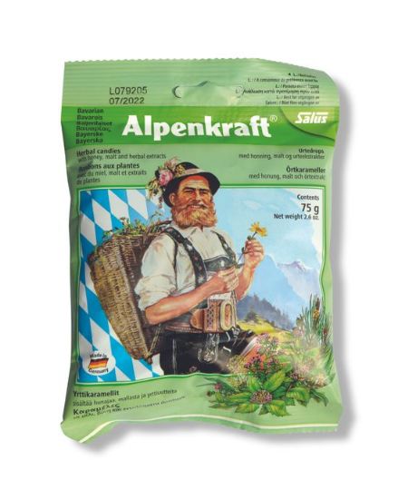Alpenkraft zeliščni bomboni 75 g