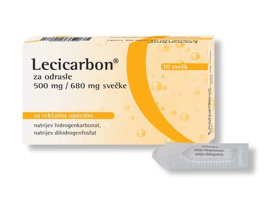 Lecicarbon za odrasle 10x svecke