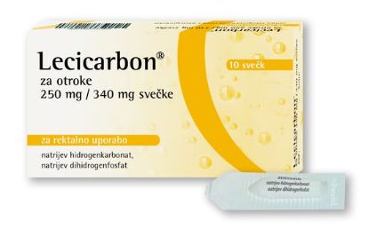 Lecicarbon za otroke 10 svečk
