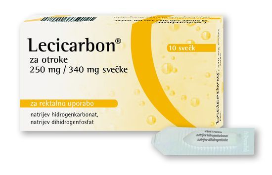 Lecicarbon za otroke 10 svečk