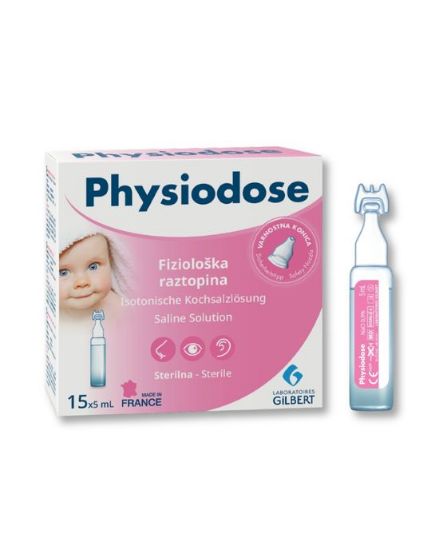 Physiodose fiziološka raztopina 15x5 ml