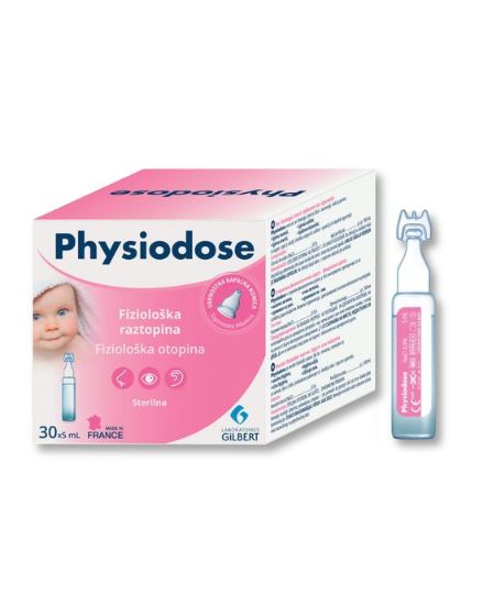 Physiodose fiziološka raztopina 30 x 5 ml