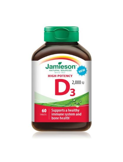 Jamieson Vitamin D 2000 I.E., tablete
