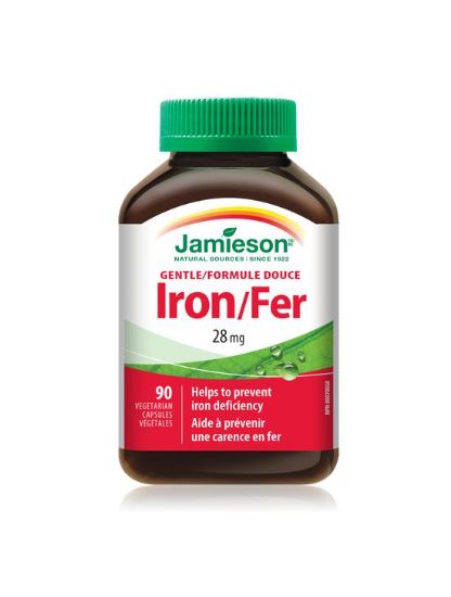 Jamieson Železo 28 mg, 90 kapsul