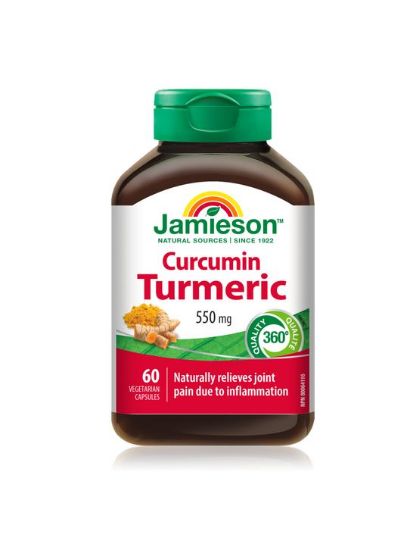Jamieson Kurkuma 550 mg, 60 kapsul
