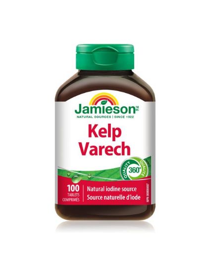 Jamieson Kelp 650 μg, 100 tablet