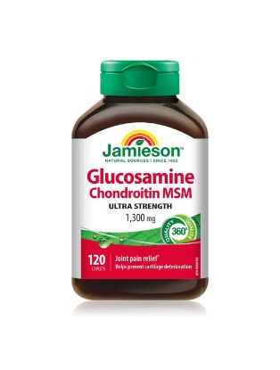 Jamieson Glukozamin, Hondroitin in MSM, 120 tablet