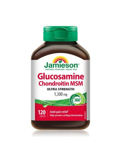 Jamieson Glukozamin, Hondroitin in MSM, 120 tablet