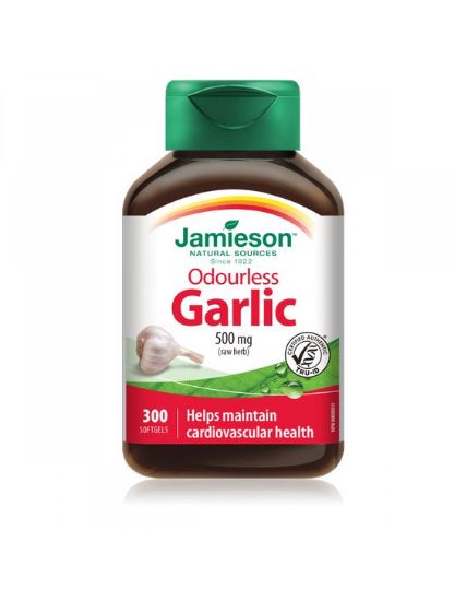 Jamieson Česen 500 mg brez vonja, 300 kapsul