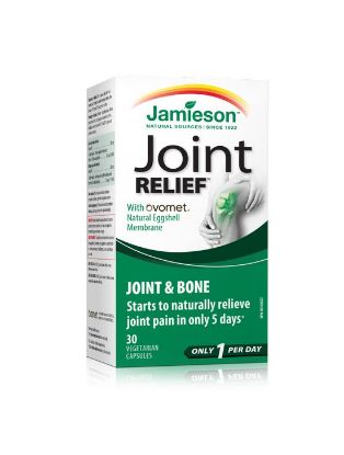 Jamieson Joint Relief, z naravno membrano jajčne lupine (Ovomet®), 30 kapsul