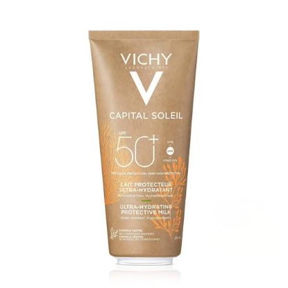 Vichy Capital Soleil ECO vlažilno mleko SPF 50+ za obraz in telo, okolju prijazna zaščita pred soncem