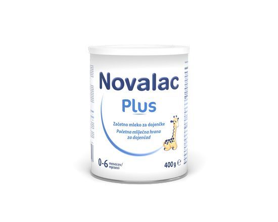 Novalac Plus od rojstva do šestih mesecev 400g