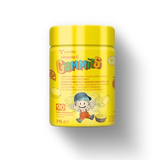 Vitamin C gummies 90 gumi bonbonov
