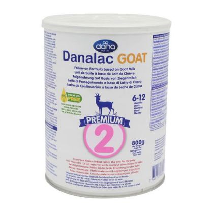 Danalac GOAT 2 je nadaljevalno mleko od 6. meseca dalje in se uporablja le po priporočilu strokovnjakov s področja medicine, farmacije, prehrane ali nege matere in otroka. danalac goat-2 800g