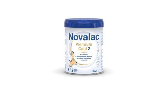 Novalac premium gold 2 800g nadaljevalno mleko od 6 do 12 mesecev