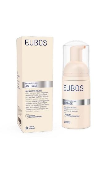 Eubos Anti Age Multi Active blaga čistilna pena, 100 ml