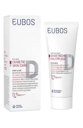 Eubos nega kože diabetikov krema za noge, 100 ml