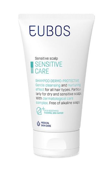 Eubos Sensitive nega Dermo-protective šampon za lase, 150 ml