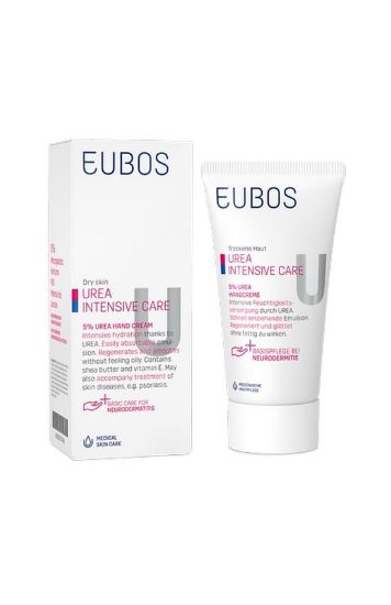 Eubos Urea 5% intenzivna nega krema za roke, 75 ml