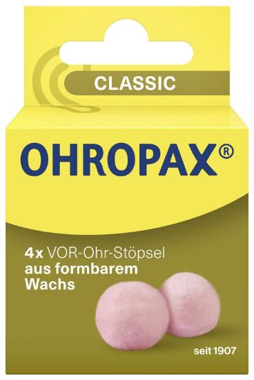 ohropax ušesni čepki classic 4x