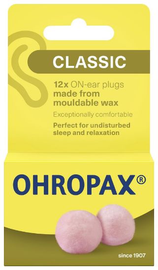 ohropax ušesni čepki Classic 12x