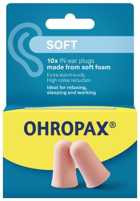 ohropax soft ušesni čepki 10x