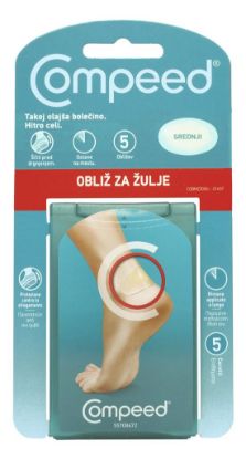 COMPEED OBLIZ ZA ZULJE za peto srednji 5x