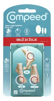 COMPEED OBLIZ za žulje mix 5x