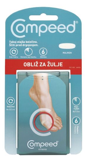 Compeed obliz za zulje mali 6x
