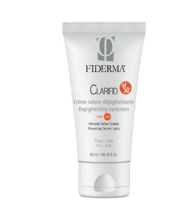 Fiderma Clarifid depigmentacijska sončna krema ZF50+ 50 ml
