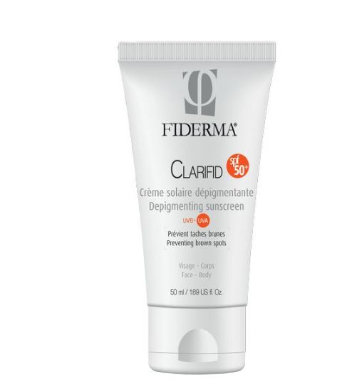 Fiderma Clarifid depigmentacijska sončna krema ZF50+ 50 ml