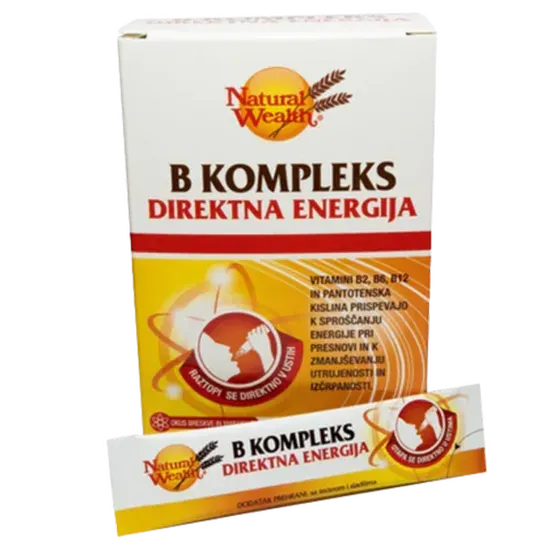 Natural Wealth B kompleks direktna energija 