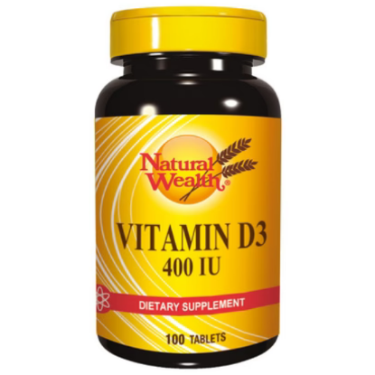 Natural Wealth Vitamin D3 400 