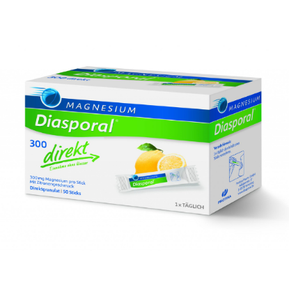 Magnesium Diasporal 300 Direkt, 50 vrečk.