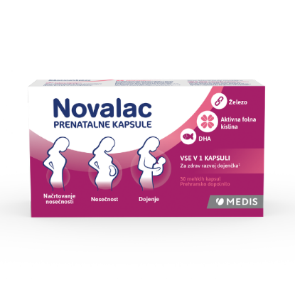 Novalac Prenatal kapsule, 30 kapsul