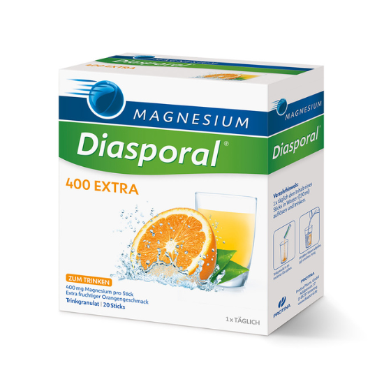 Magnesium Diasporal 400 EXTRA, 20 vrečk