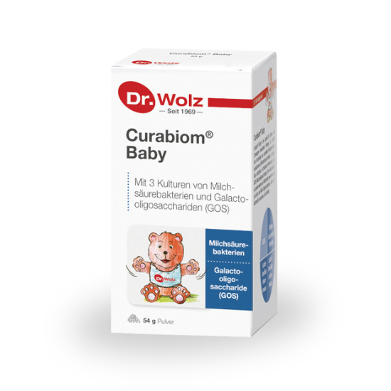 Curabiom Baby Dr. Wolz mlečnokislinske bakterije za dojenčke 54 g