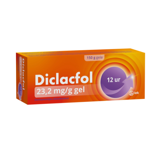 Diclacfol 23,2 mg/g gel, 150 g