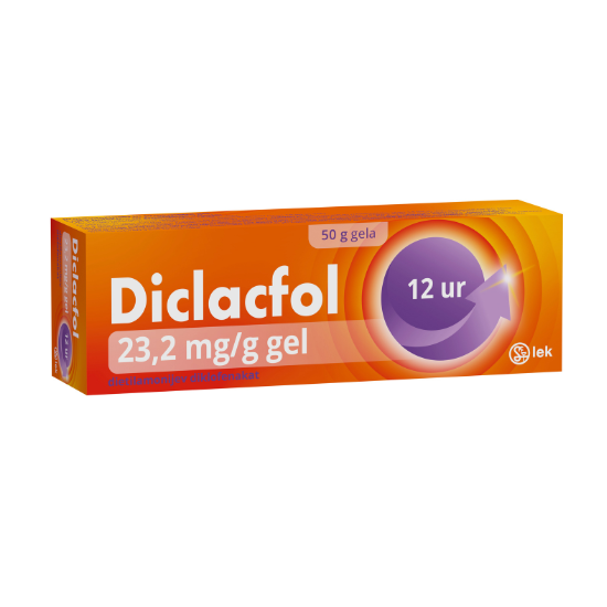 Diclacfol 23,2 mg/g gel, 50 g