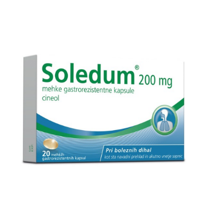 Soledum 200 mg, 20 kapsul