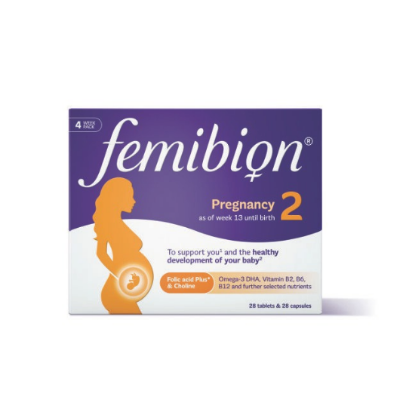 Femibion 2, 28 tablet in 28 kapsul